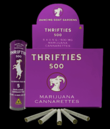 Dancing Goat Straw Banana Thrifties 2.5g 5pk