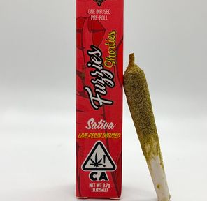 0.7g Lemon Meringue (Sativa) Single Live Resin Shorties Fuzzies - Sublime