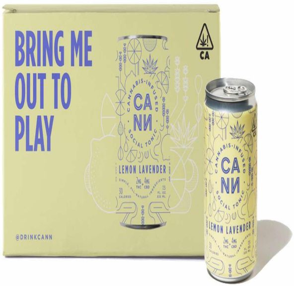 [CANN] CBD Drink 6 Pack - 2:1 - Lemon Lavender