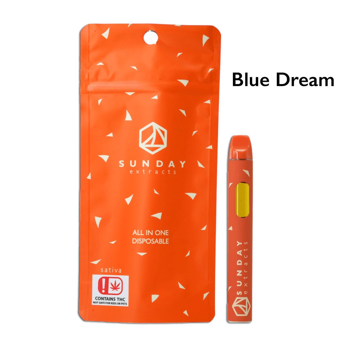 SUNDAY EXTRACTS BLUE DREAM DISPOSABLE 2G