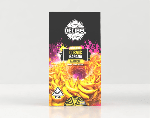 DECIBEL GARDENS- 1G CURED RESIN COSMIC BANANA