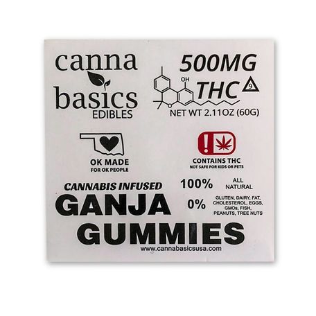 500MG GANJA GUMMIES