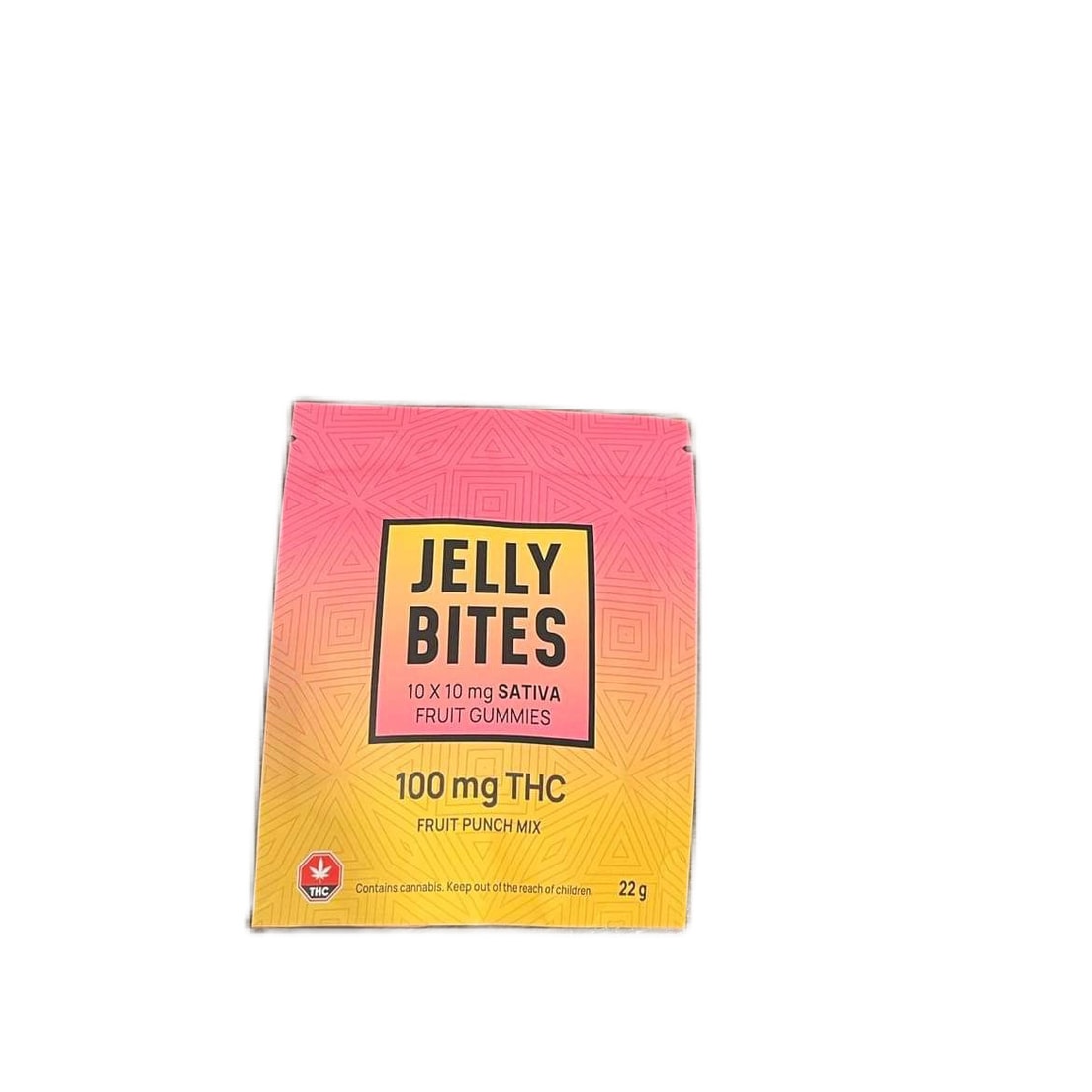 Jelly bites 100mg sativa fruit punch mix