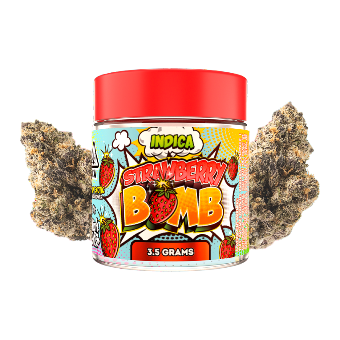 High 90s | Flower | 3.5g | Strawberry Bomb