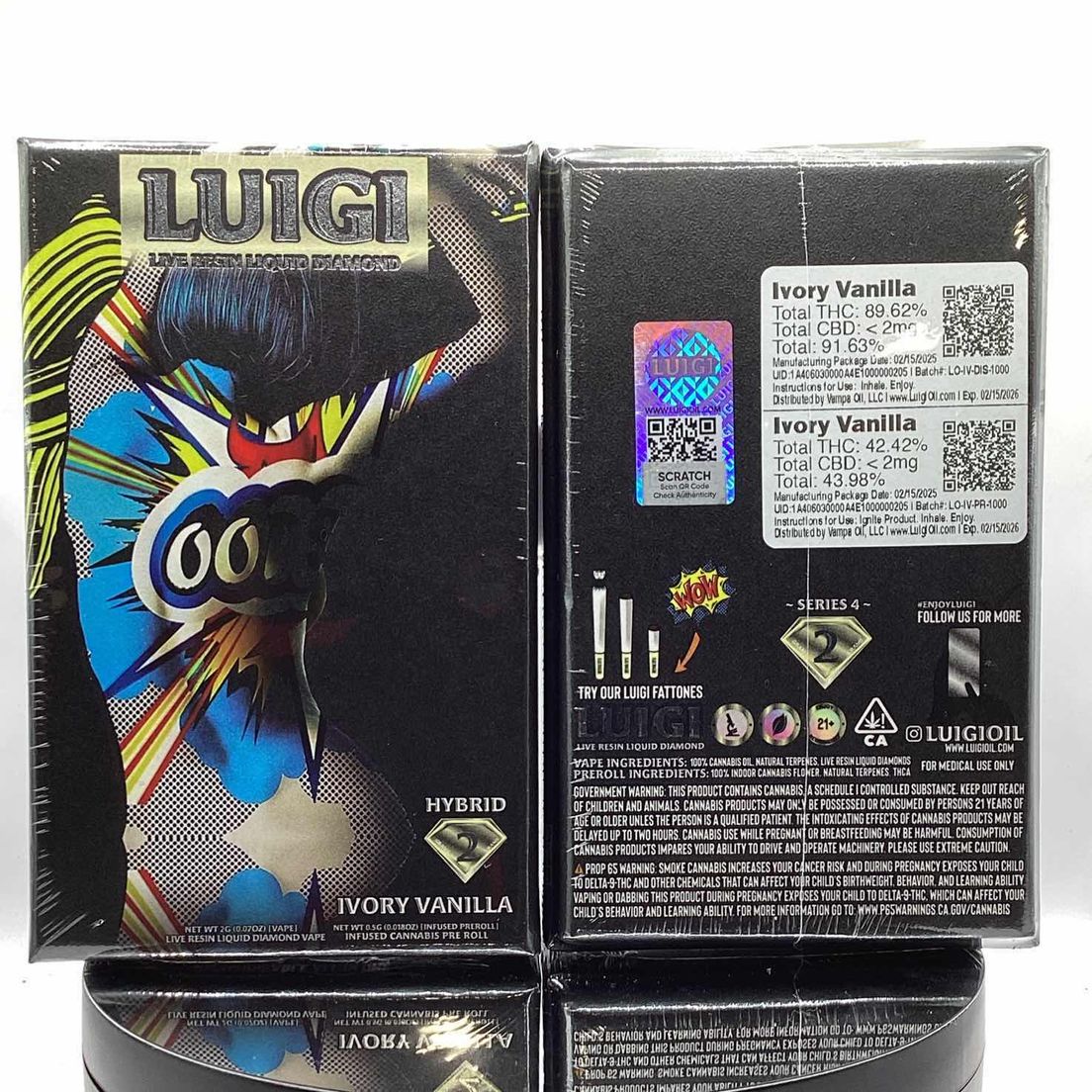 Luigi - Disposable - Ivory Vanilla - 2G