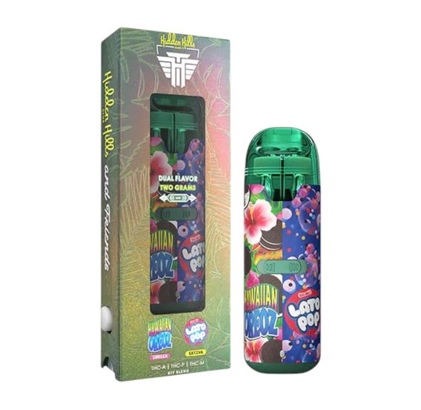 Hidden Hills 2G Disposable & Friends Dual Hawaiian Oreoz - Lato Pop