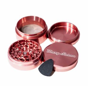 BLAZY SUSAN 4-PIECE ALUMINUM GRINDER
