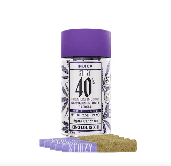 .5G 40s PREROLL MULTI PACK - KING LOUIS XIII 2.5g