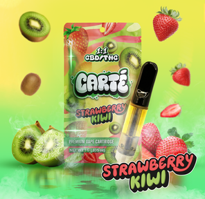 .⠀CARTÉ Strawberry Kiwi CBD/THC 1:1 Cartridge