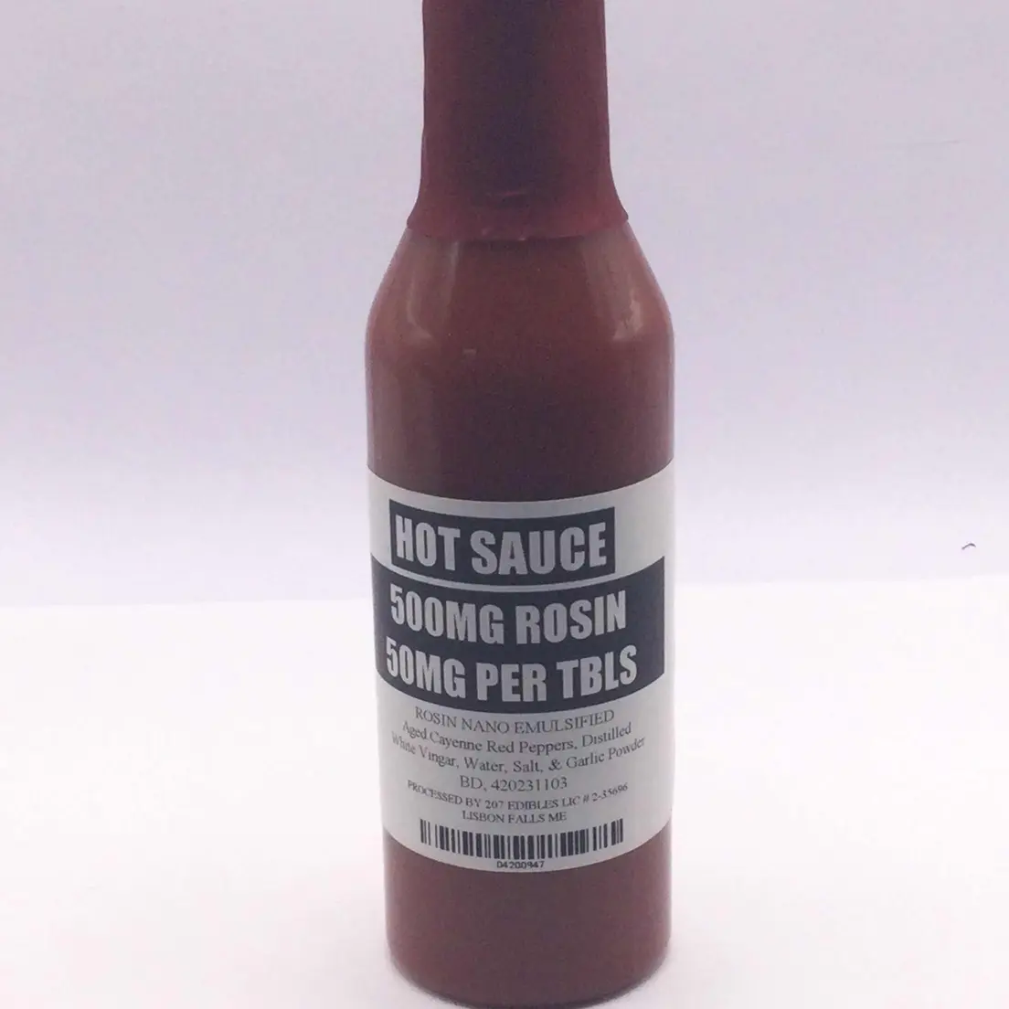 207 Edibles Hot Sauce 500mg Nano