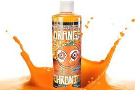 ORANGE CRONIC BONG CLEANER SUPER HERO 16 OZ