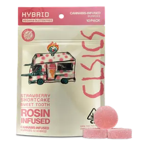 CLSICS | Gummies | 10pc | Rosin | Strawberry Shortcake Sweet Tooth
