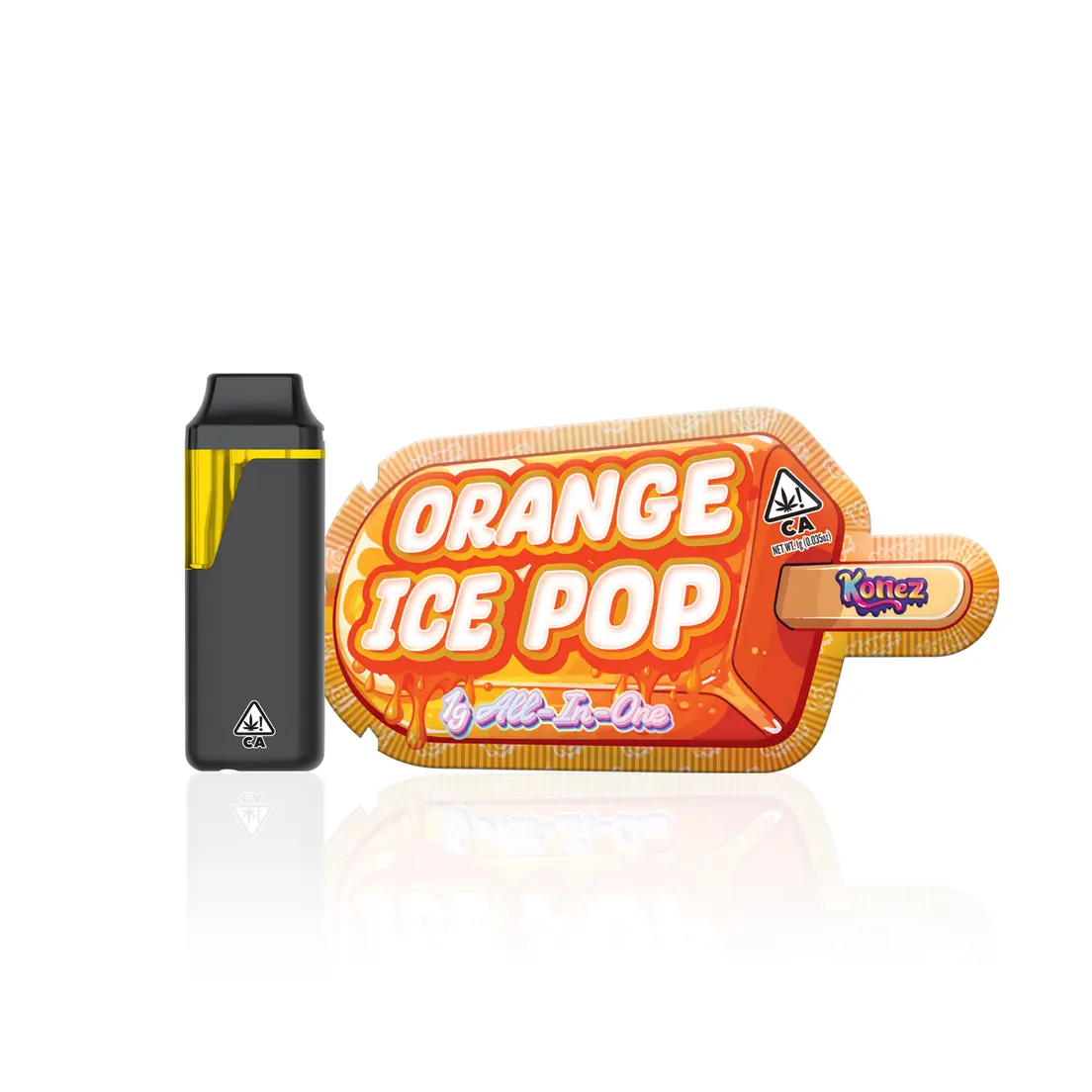 Orange Ice Pop - AIO Vape 1.00 g