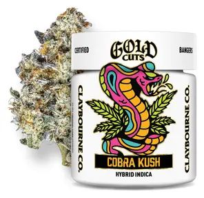 Claybourne Co. - Cobra Kush Gold Cuts - 3.5g