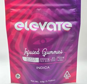 Elevate - Edibles - Mixed Berry - 1000mg