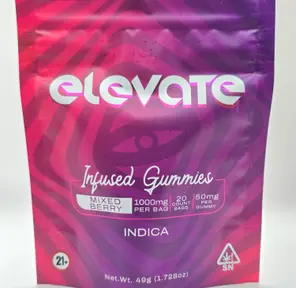 Elevate - Edibles - Mixed Berry - 1000mg