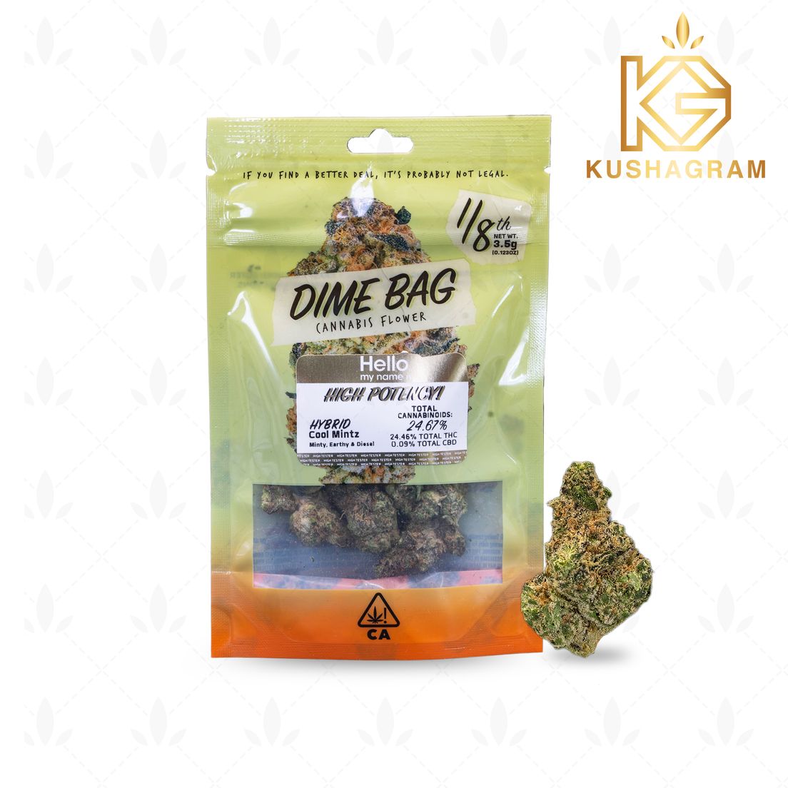 Dime Bag - Cool Mintz 3.50g