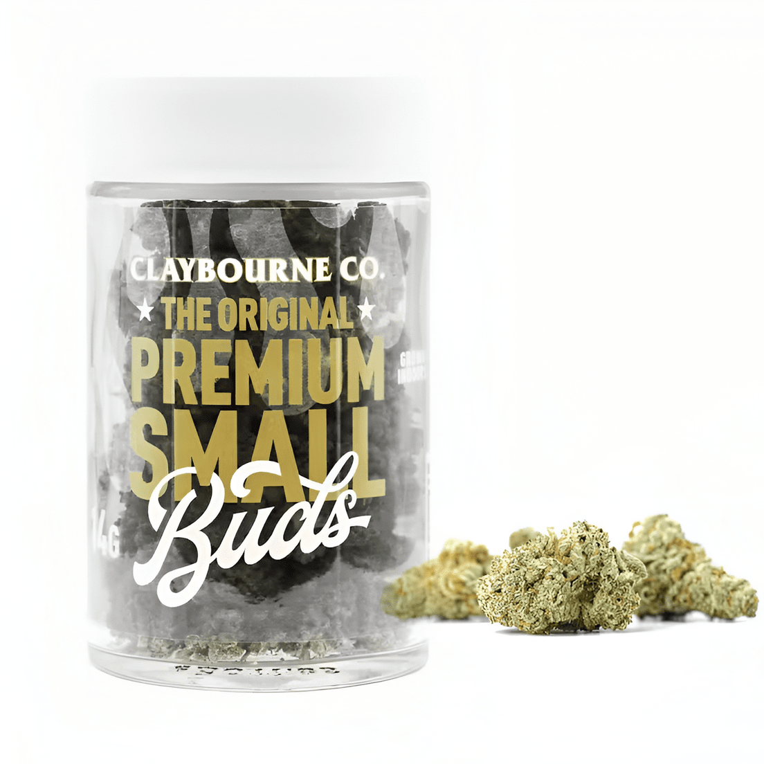 Claybourne | Flower | 14g | Smalls | Strawberry Cough