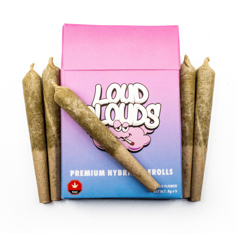 Platinum Dosi Premium Hybrid Preroll Pack by Loud Clouds 0.8g x5