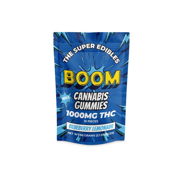 BOOM BLUEBERRY LEMONADE GUMMIES 1000MG