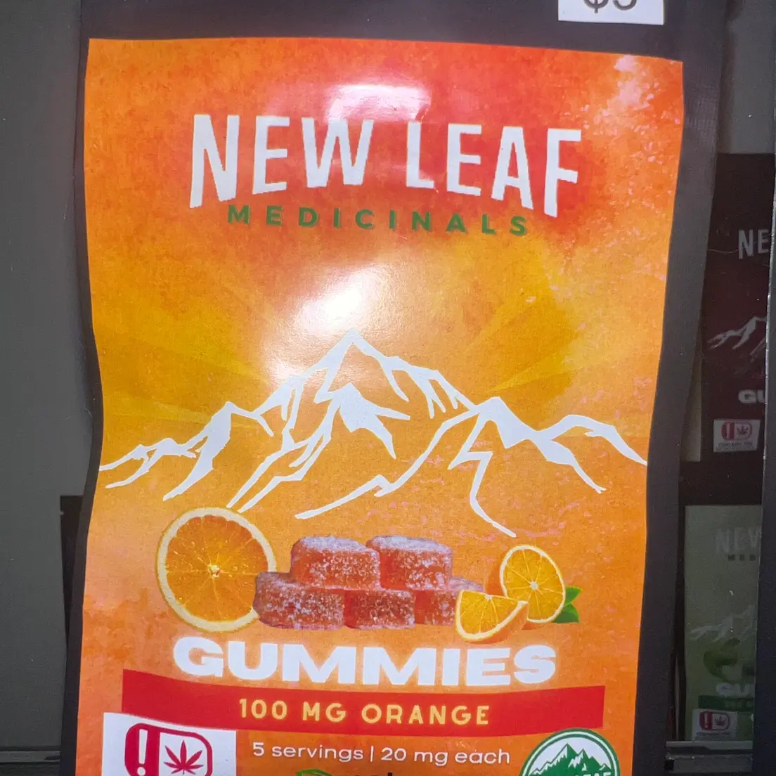 100mg Orange Gummies