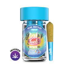Jeeter - Baby Jeeter - Blue Zkz - Rosin Infused Prerolls - 5pk - 2.5g - Indica