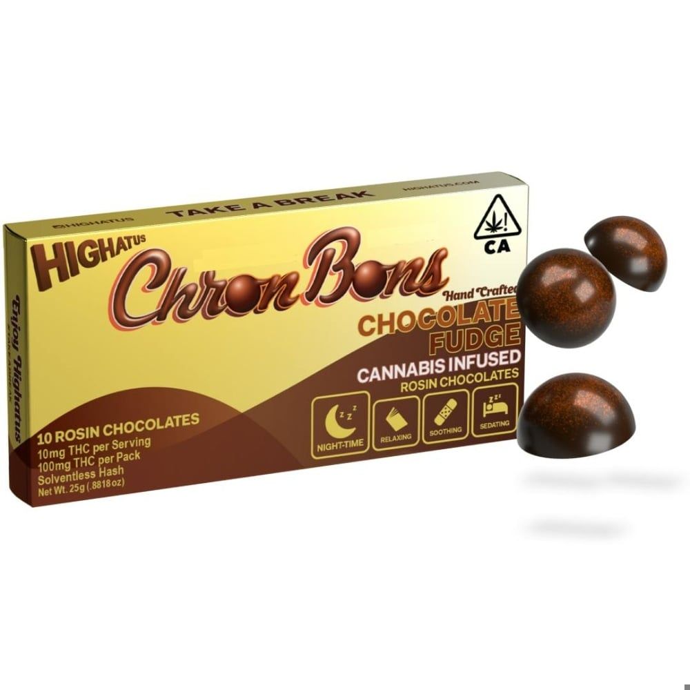 ChronBons - Chocolate Fudge - Edible - 100mg