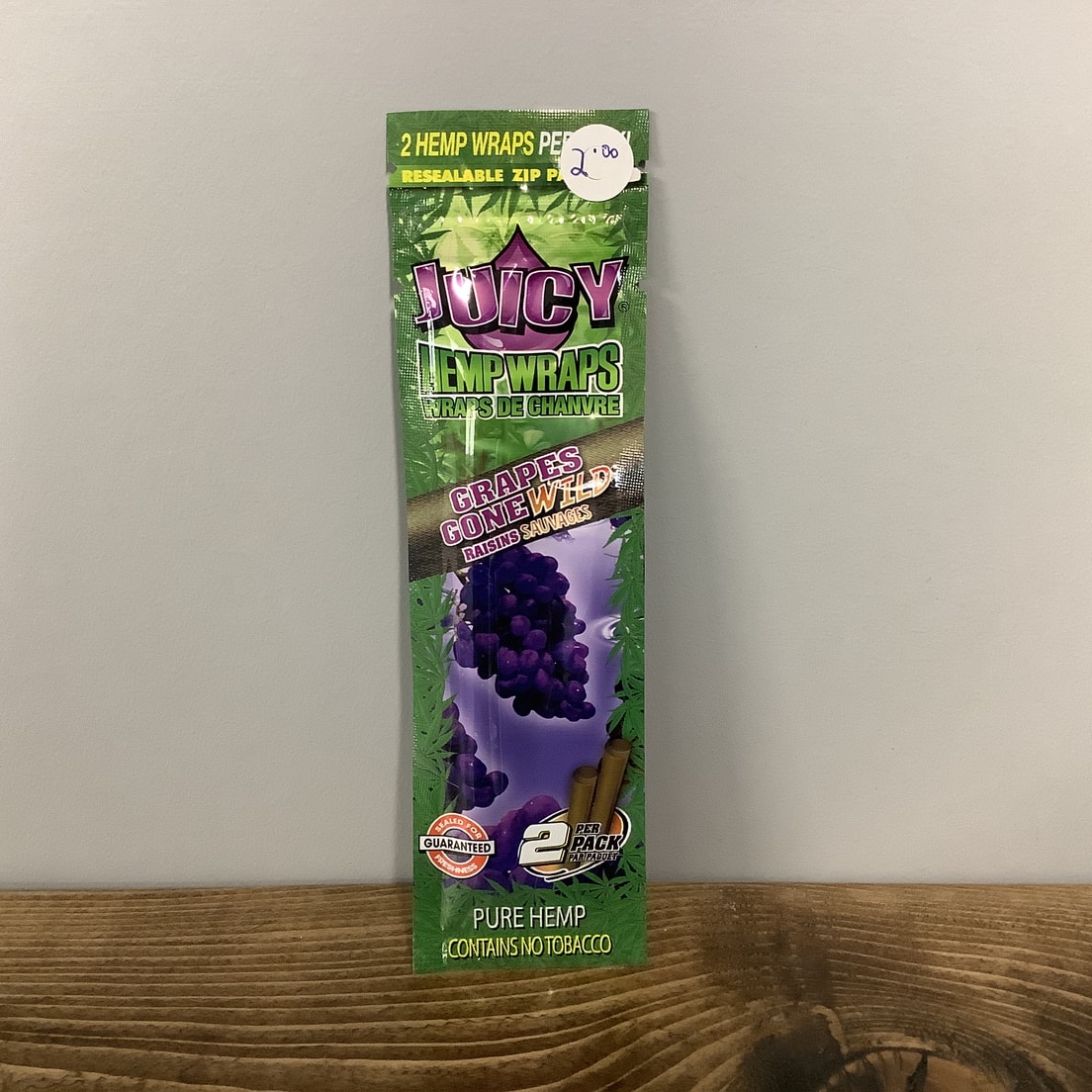 Juicy Hempwraps Grapes Gone Wild