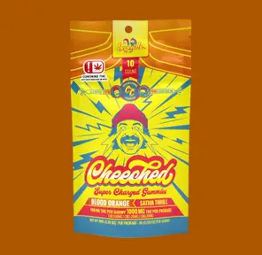 Blood Orange Sativa CBG Cheeched Cheech & Chong Edibles 2000mg