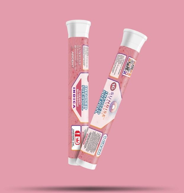 Sunrise Cannabis 1g Infused Preroll - Cherry Blossom