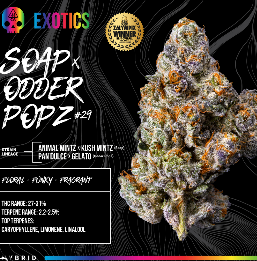 BOSKY- 14G SOAP X ODDER POPZ