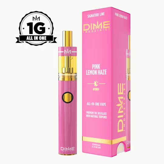 Dime Industries - Pink Lemon Haze 1000MG Limited Edition All in One Device - 1 g