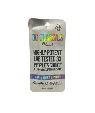 Cake - OG Classics - Cherry Driver Disposable Vape 1g