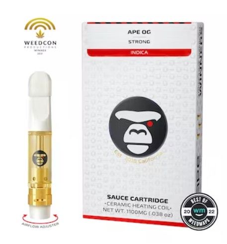 APE Ape OG 1.1g Sauce Cartridge 98%