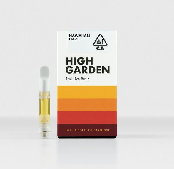 High Garden - Hawaiian Haze (1ml Pure Live Resin Cartridge) 1g