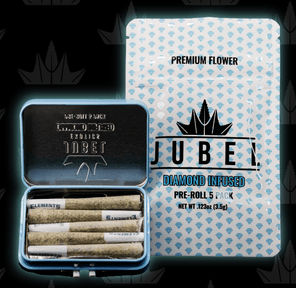 5-Pack Premium Diamond Infused Pre-Roll Blend - Galactic Sauce