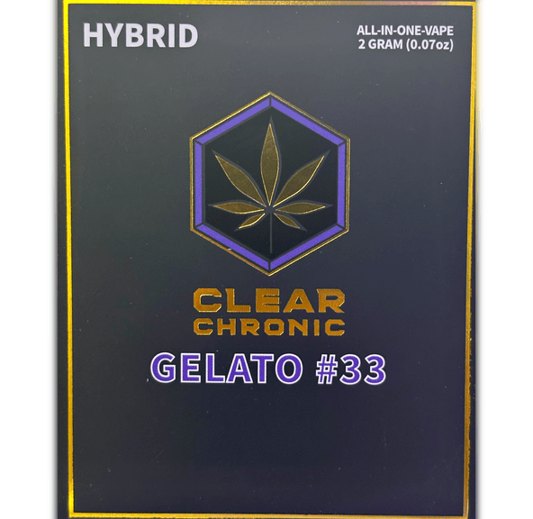 Clear Chronic 2G - Gelato #33