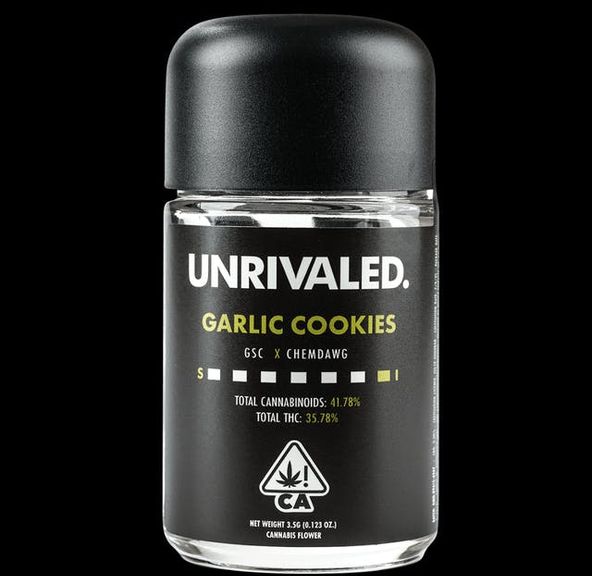Garlic Cookies - Unrivaled 1/8 jar