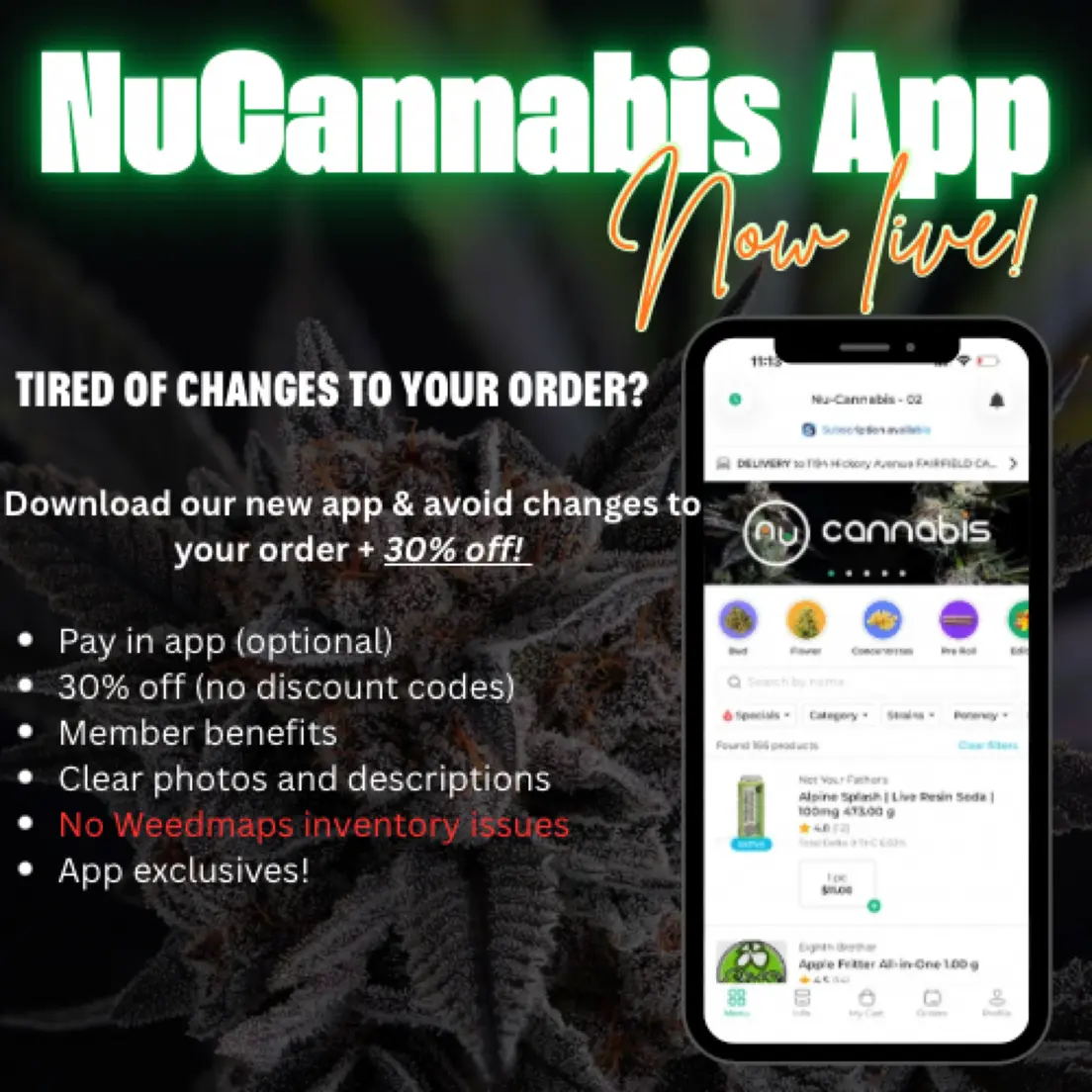 APP IS LIVE!