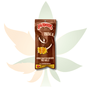 Backwoods Shatter Infused Pre Rolls (2 pack)- Triple Chocolate Chip