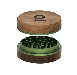 Ongrok- 2 PIECE WALNUT & ALUMINUM 3" GRINDER