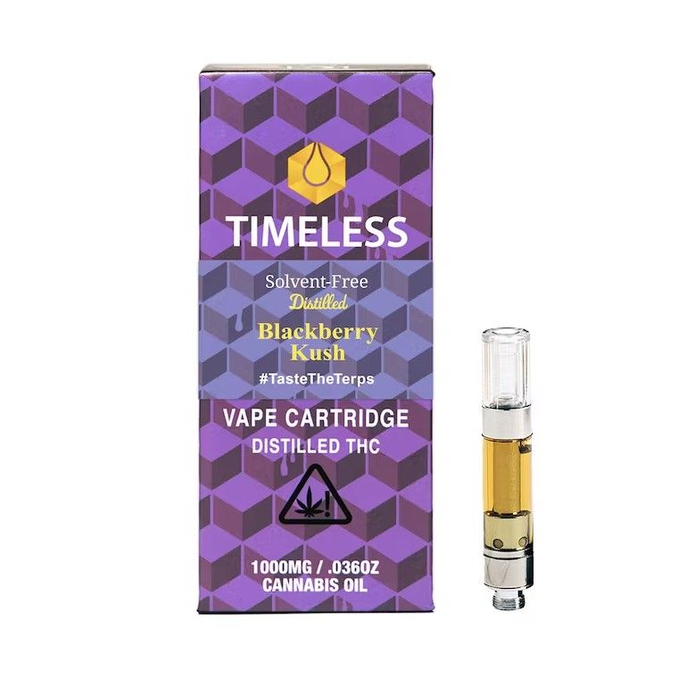 Blackberry Kush 1000mg Vape Cartridge (Rest)