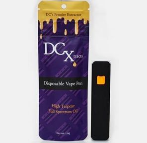 Royal Crumble (H) 1G Disposable Vape Cart THC 69.97% Terps 4.907%