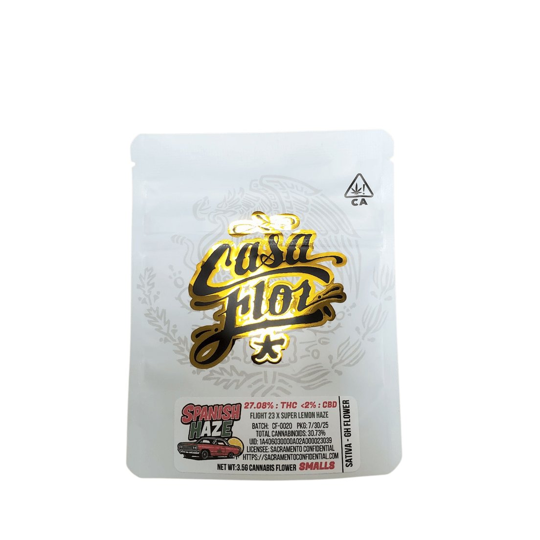 Casa Flor - Spanish Haze Smalls 3.5g