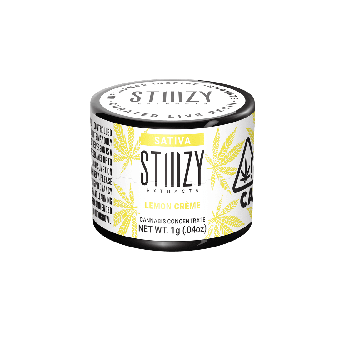 STIIIZY EXTRACTS - 1G LIVE RESIN - LEMON CREME