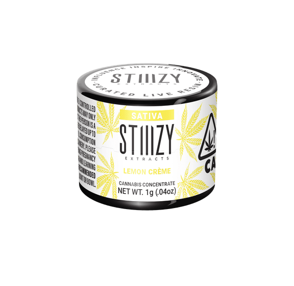 STIIIZY EXTRACTS - 1G LIVE RESIN - LEMON CREME