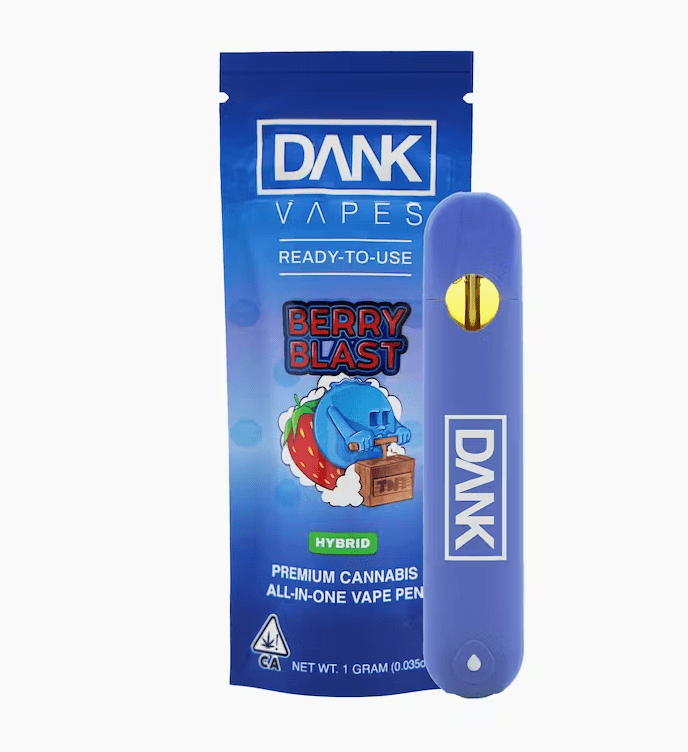 Dank Vapes - Berry Blast 1g Premium THC Disposable