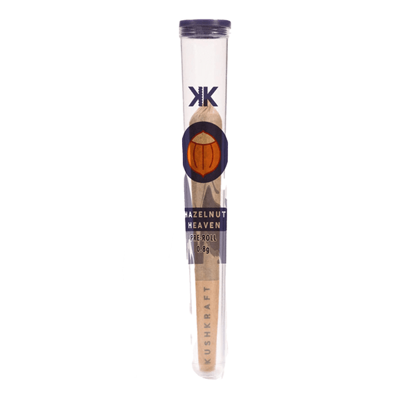 0.8g Hazelnut High Indica Pre Roll by KushKraft