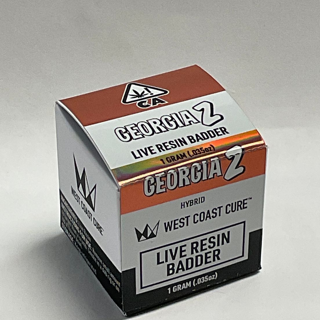 West Coast Cure Georgia Z 1g Live Resin Badder