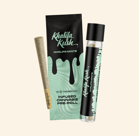 Pre roll- Khalifa Mintz Infused 1g